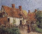 Camille Pissarro Housing oil painting on canvas
